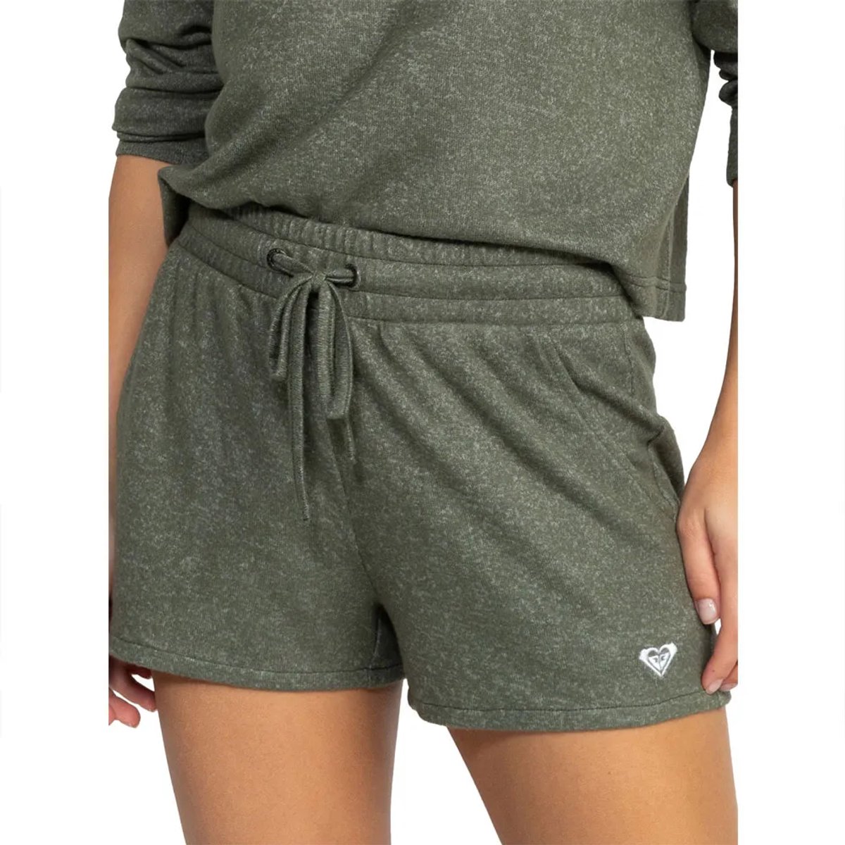 Roxy Saturdaze Cosy Korte Sportbroek XS Vrouw Groen
