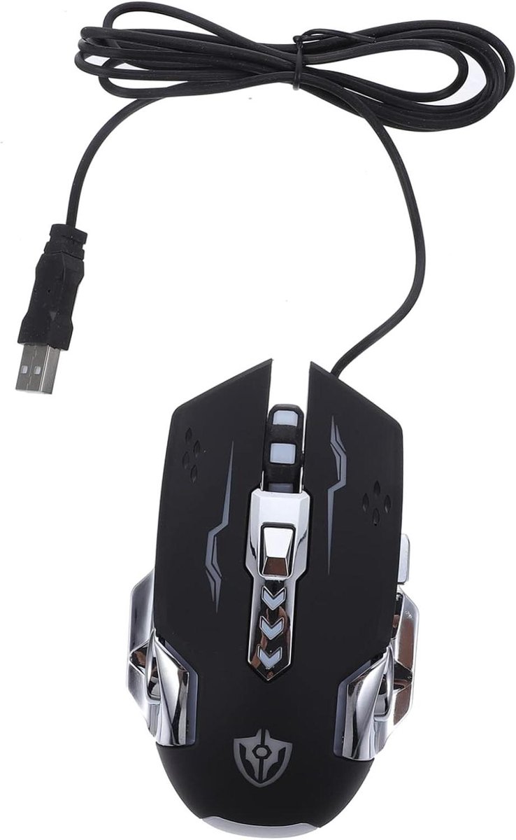 OSALADI 6d Gaming Bedraad Voor Laptop Pc Ergonomische Lichte Gaming Hoge Prestaties Voor Gamers