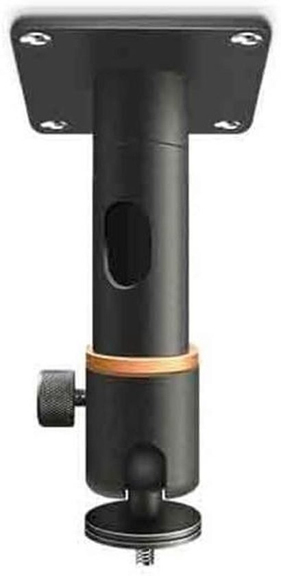 Projector Muurbeugel Wandmontage 360° Draaibaar Aluminium 15kg Draagkracht Kabelgoot Wit