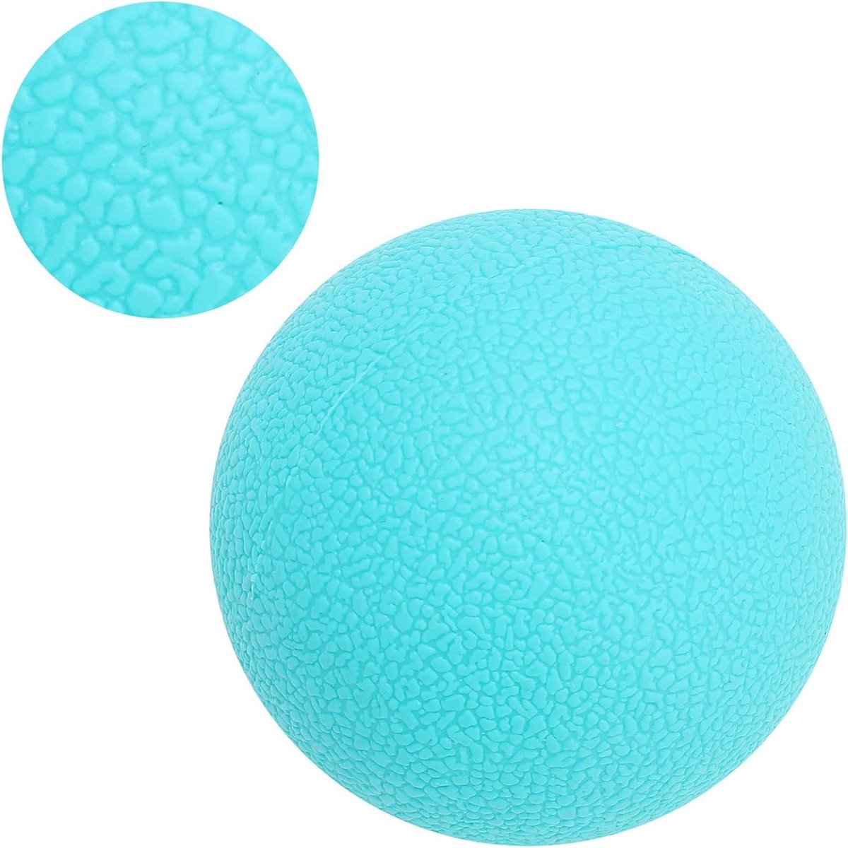 Fascia Massagebal - Spierbal Triggerpoint - Spierherstel - Onregelmatig Oppervlak - 65 mm - Blauw