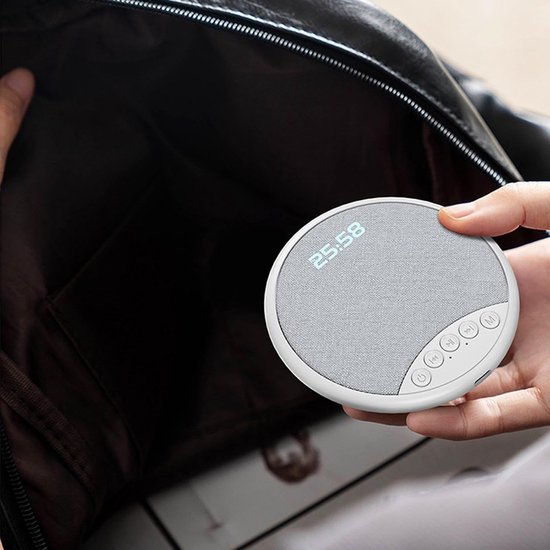 Onderkussen Luidspreker - Slaap Speaker - Ontspannen Luisteren - Gericht Geluid - 97 cm - Grijs — afbeelding 2