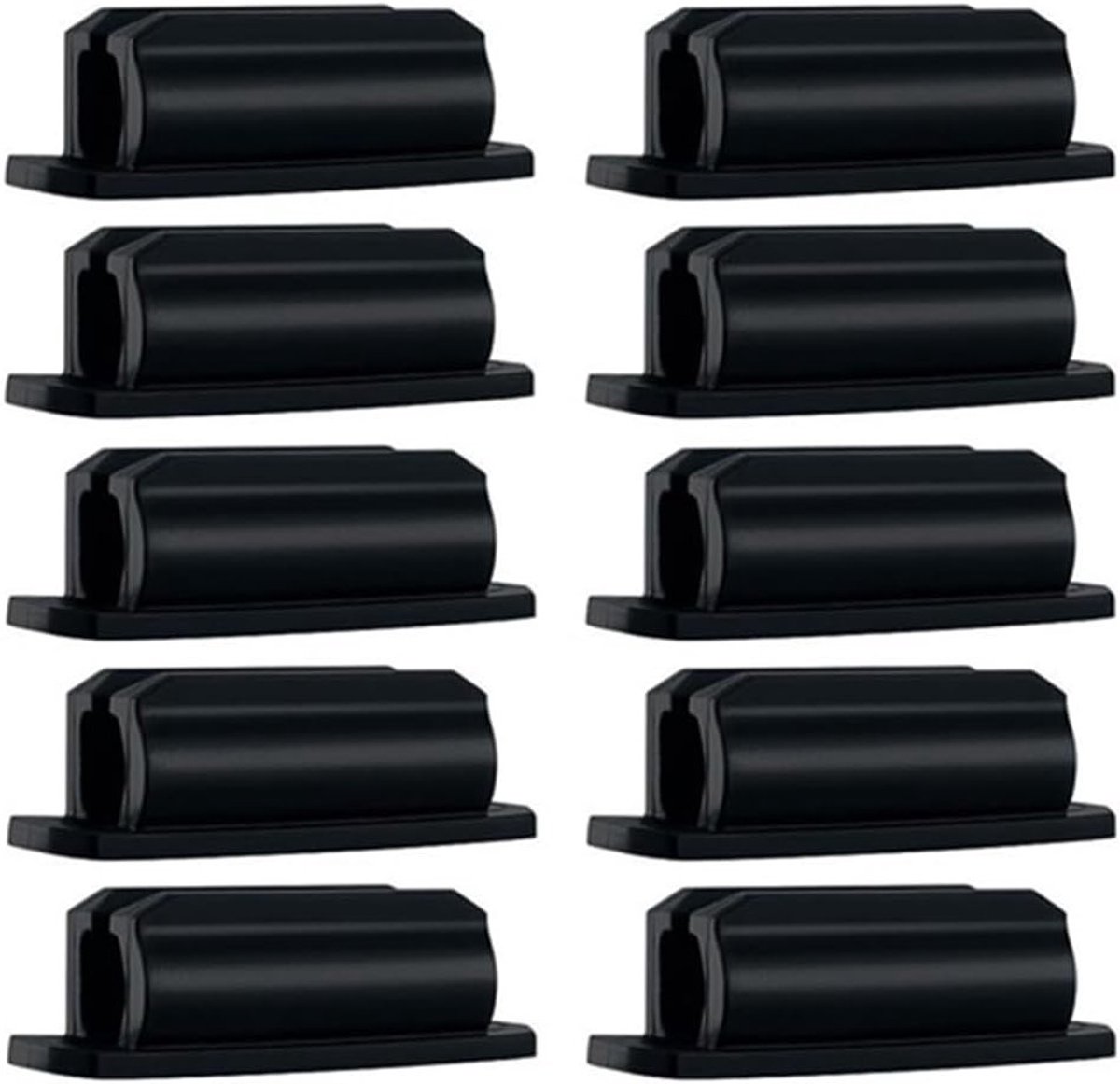 10 Stuks Zelfklevende Siliconen Penhouder Clips voor Potloden en Pennen, Multifunctionele Kantooraccessoires voor Organisatie en Creativiteit
