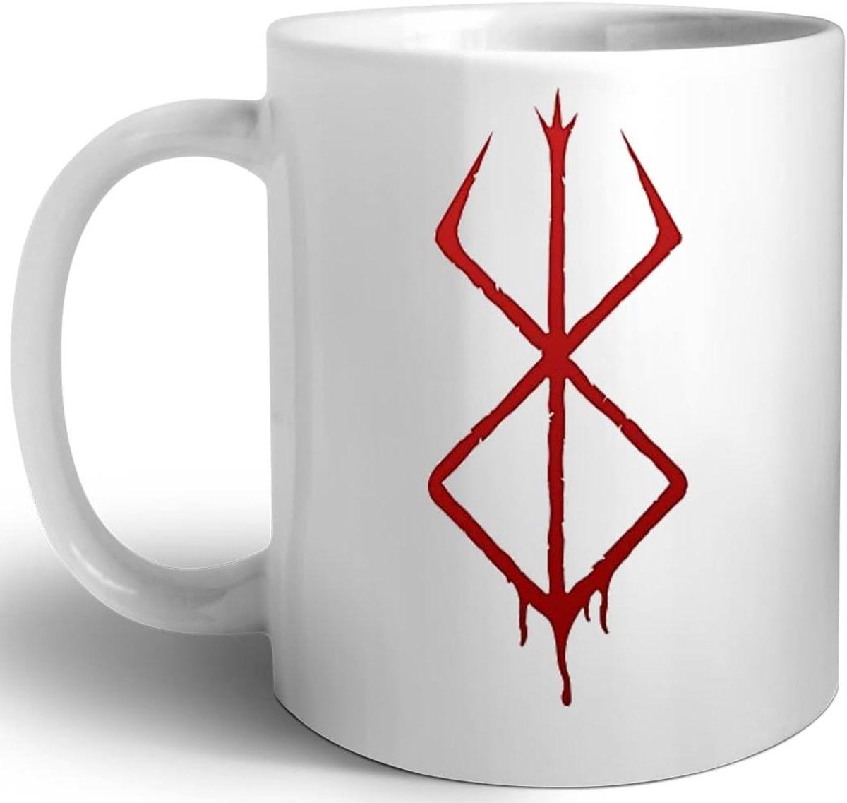 Keramiek Beker - Theemok Mok - Koffie Drinken - Gemaakt in EU - 330 ml - Wit