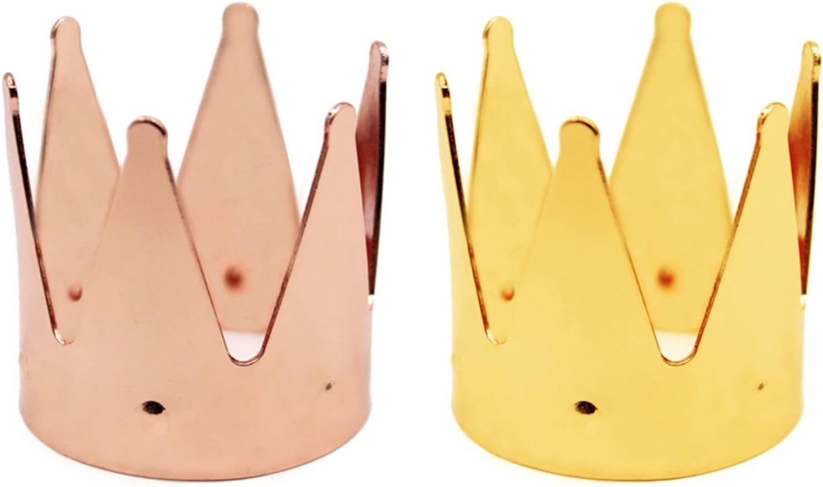 Makeup Spons Houder Set van 2, Eierspons Droogstandaard voor Cosmetica en Make-up Organisatie (Goud, Roségoud)