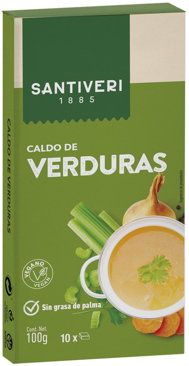 Groentebouillon 10 eenheden - 100g|Vegetable Broth 10 units of 100g|Bouillon de légumes 10 unités de 100g