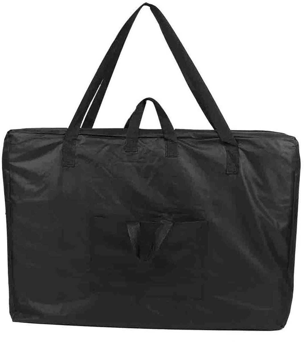Dailygoody - Solidchoice - Dailygoody - Portable Massage Carrying Bag - Canvas Schoudertas - 62x92cm - Universeel - Voor Spa Tafel Accessoires - Zwart - Professioneel