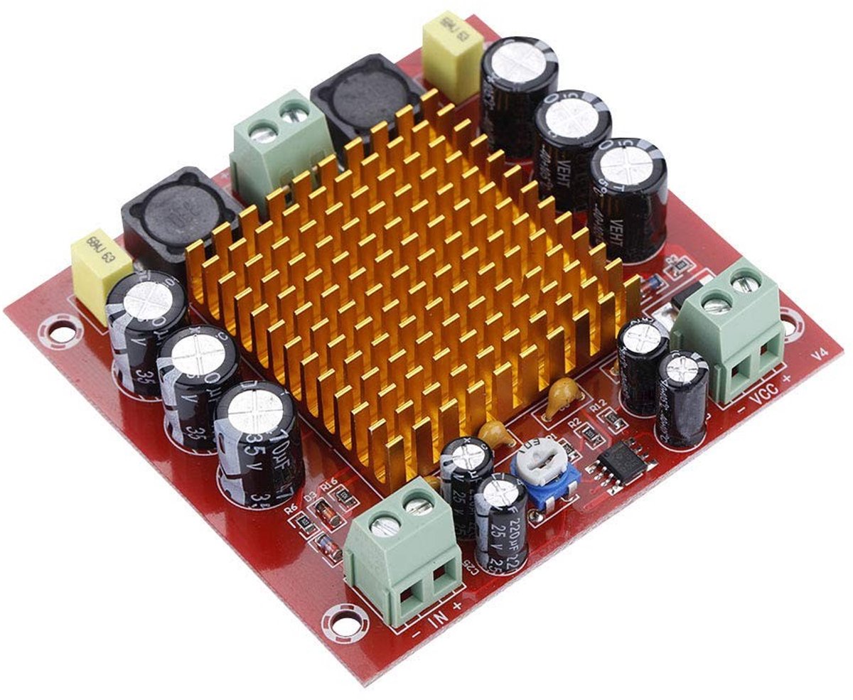 Dailygoody - Mono Digitale Versterker - 150W Vermogen - Compacte Afmetingen - 12V tot 26V - Ideaal voor Audio Projecten - Geluidskwaliteit Verbet