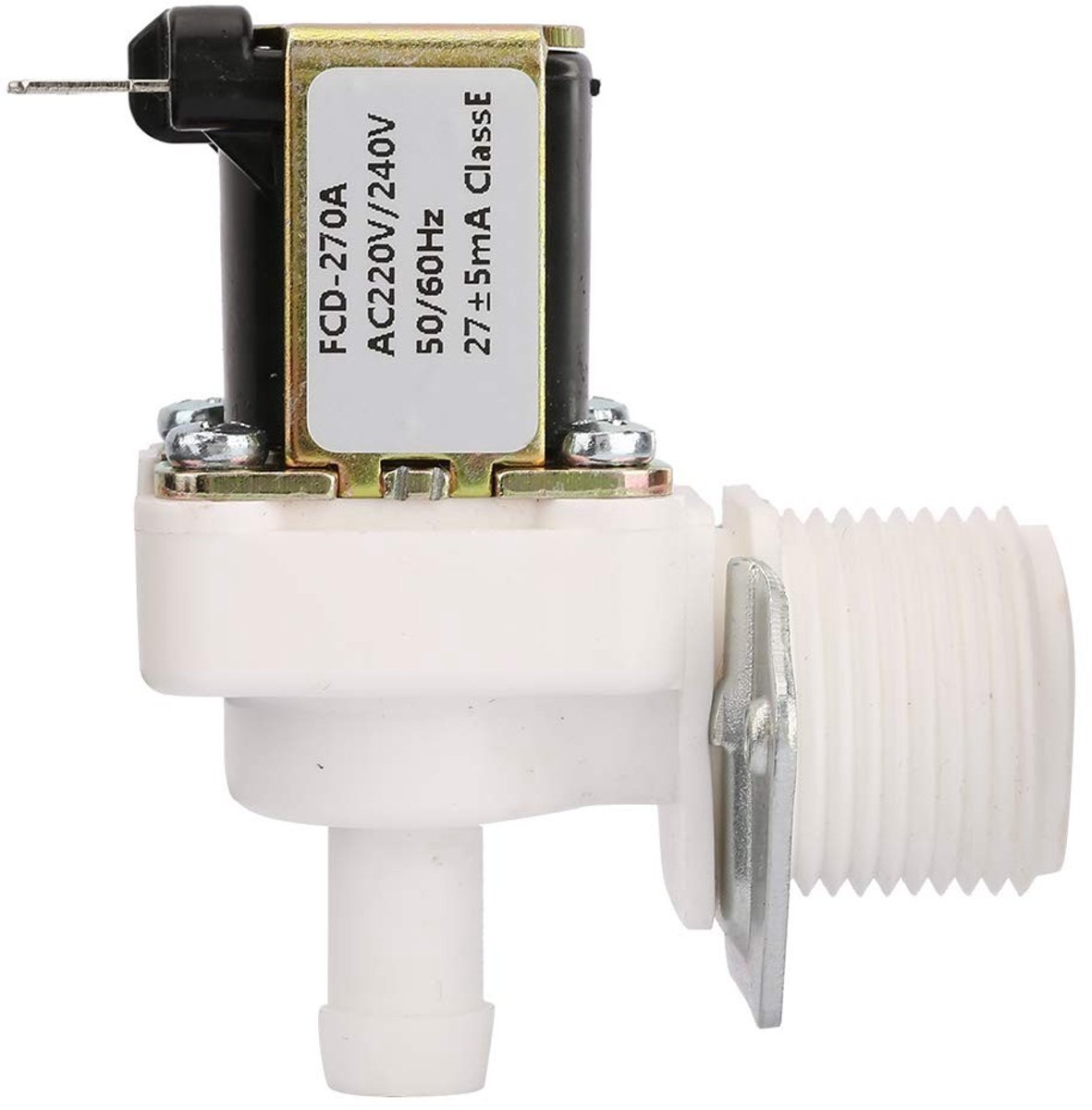 Dailygoody - Magneetklep - IJsblokjesmachine - Kunststof - 3/4 Draad - Waterafsluiter - Voor Koelkast - Wit