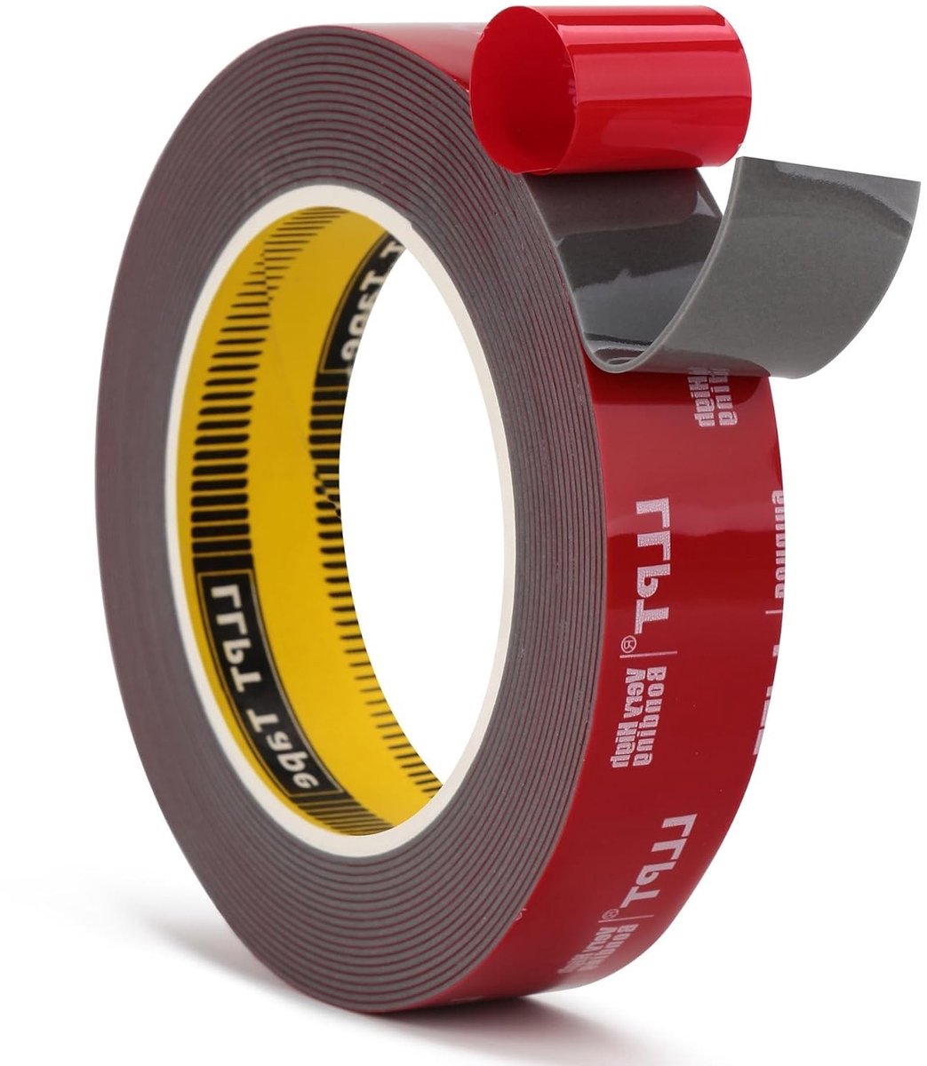 Dubbelzijdige Montagetape 25mm x 5.5m - Waterdichte Plakband voor Foto's, Posters en Decoratie