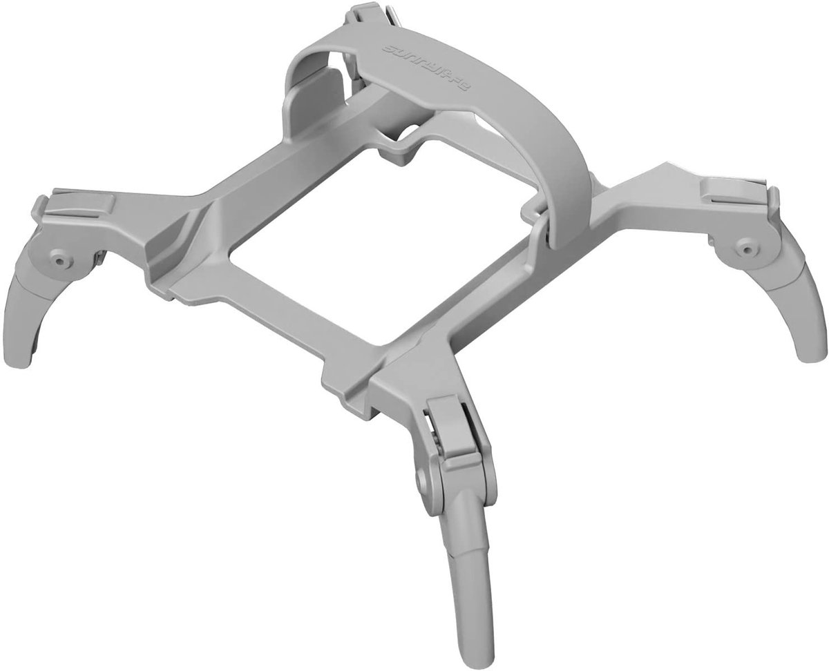 Dailygoody - Mini 3 Pro - Opvouwbare Verlengde Accessoires - Verhoogd landingsgestel - Grijs - Verhoogt stabiliteit - Geschikt voor Mini 3 - Mini ...