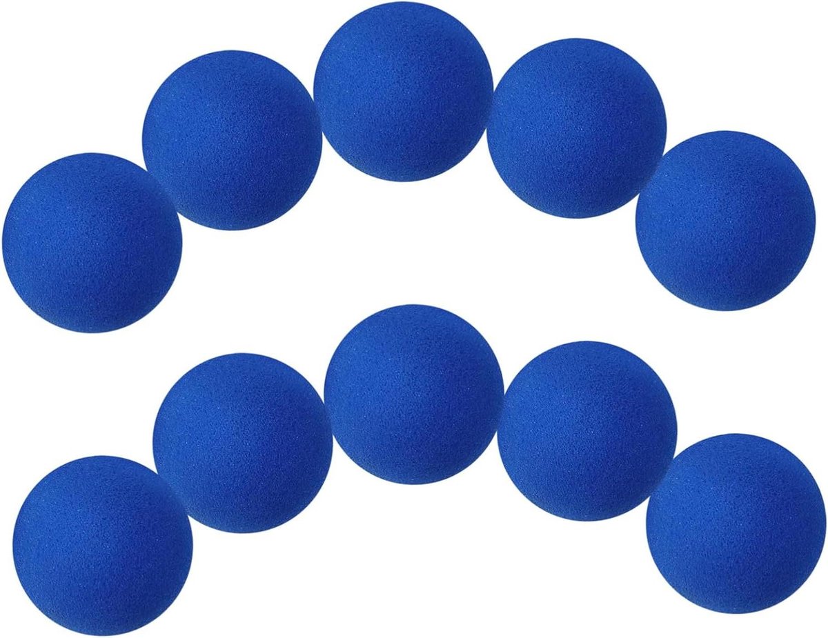 Zachte Sponsballen - Goocheltruc Rekwisieten - Interactieve Optredens - Ruime Hoeveelheid - 10 Stuks - Blauw