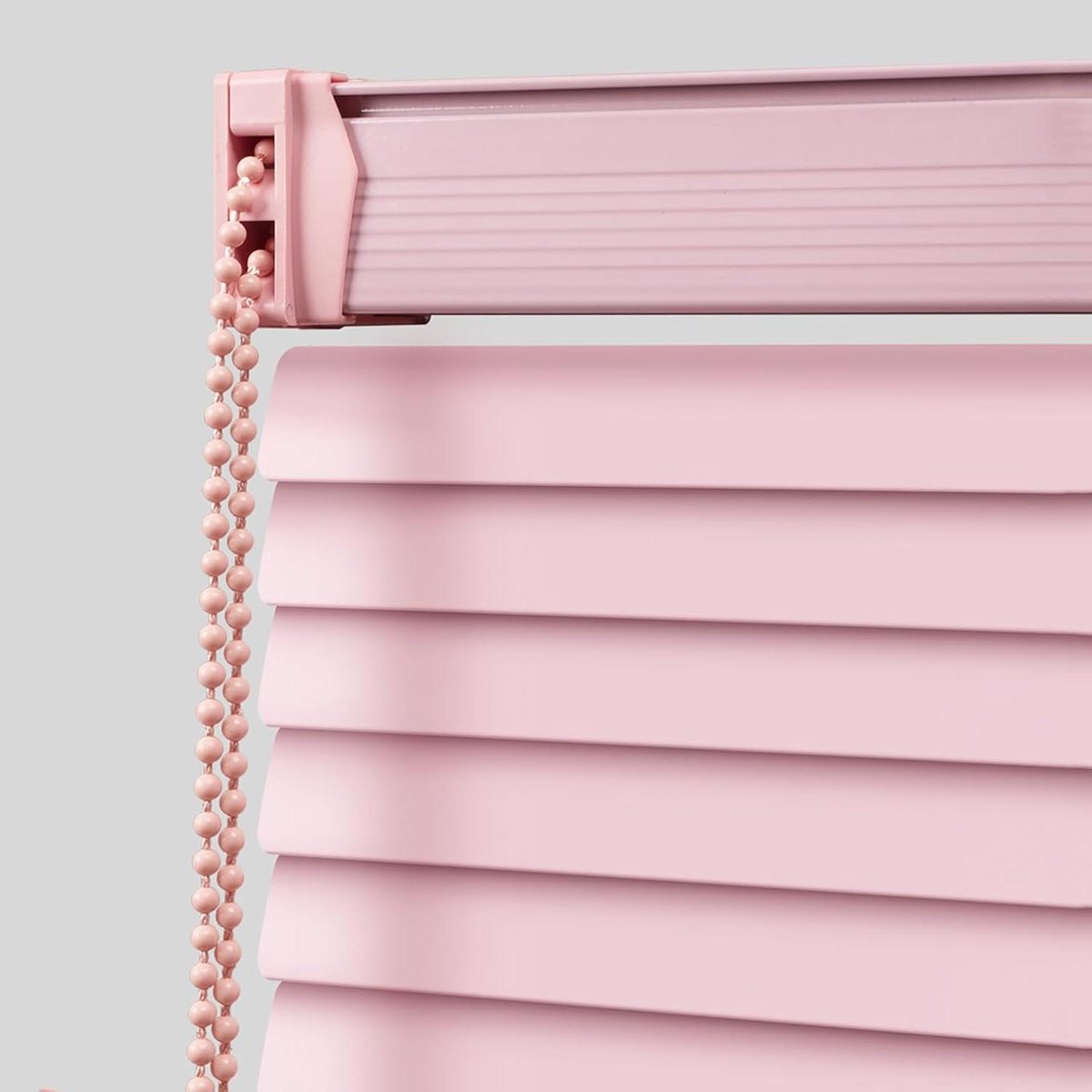 Aluminium Jaloezieën - Horizontale Raambekleding - Privacy en Zonwering - Verduisterend en Vormvast - 120cm x 240cm - Roze