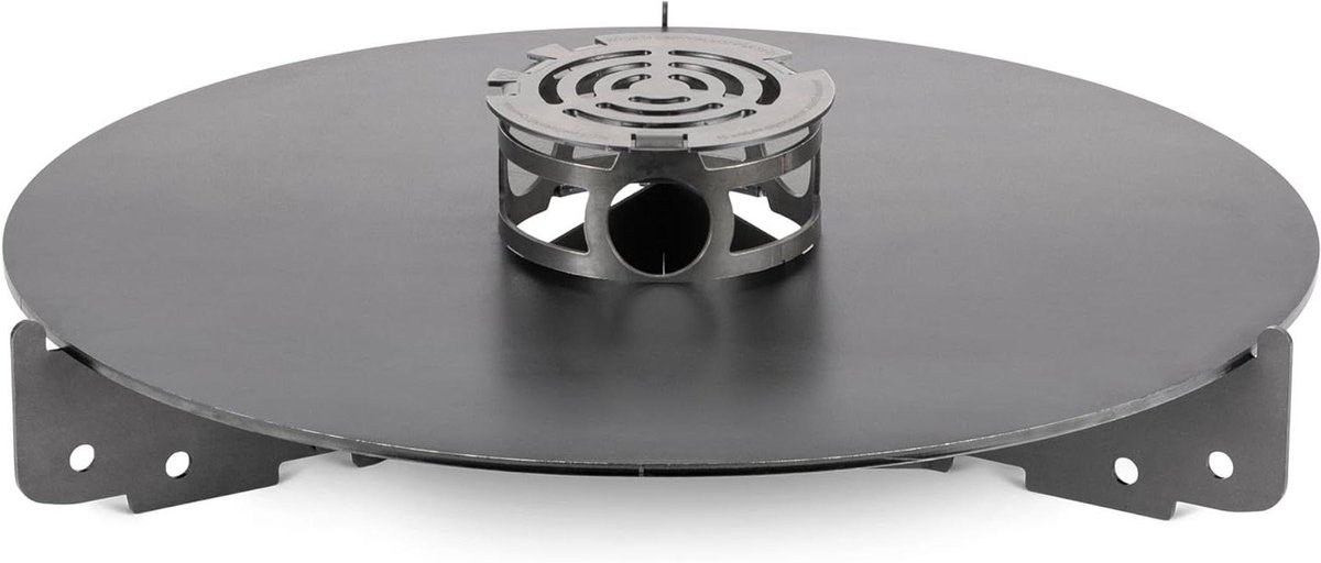 Grillplaat - Bakplaat Plancha - Buiten Koken - Temperatuurzones - 138 Kilogram - Zwart