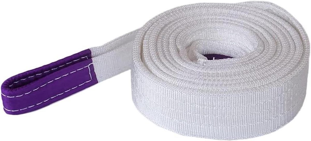 Polyester Hijsband - Tilband Hefband - Zwaar Goed Verplaatsen - Dubbele Gesp - 5T 2M - Niet gespecificeerd