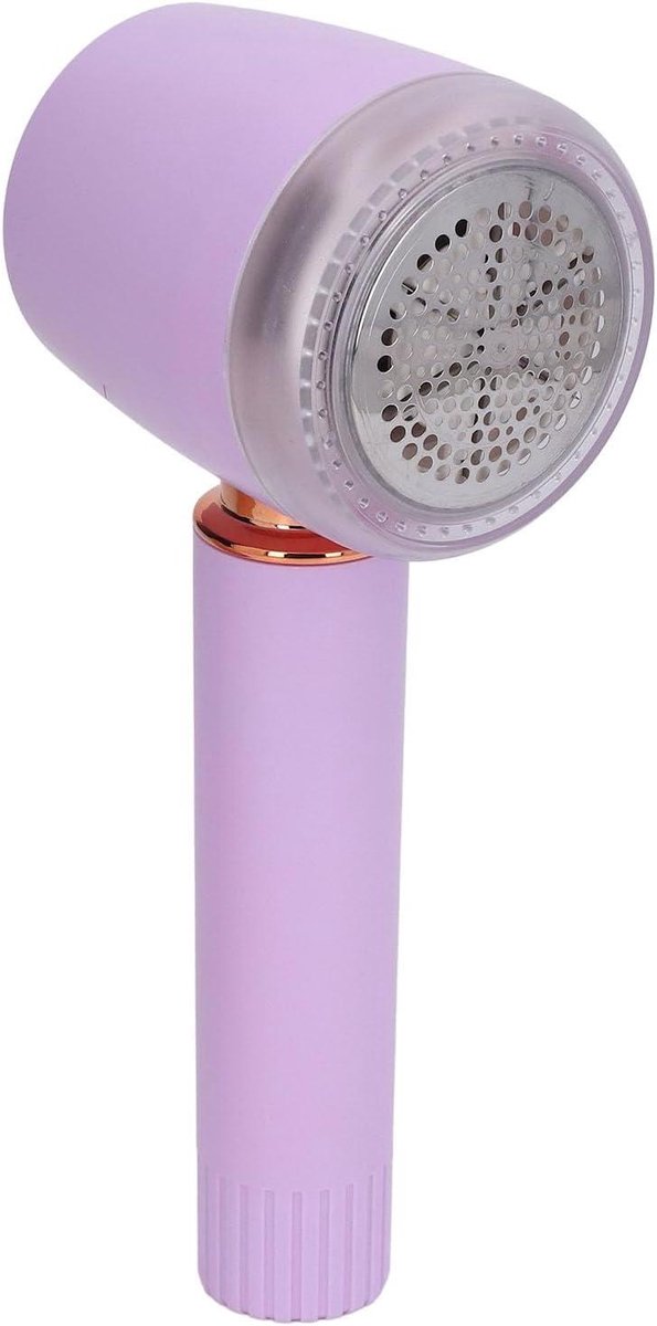 Stofscheerapparaat - Pluizenverwijderaar Kledingtrimmer - Kleding onderhouden - 6-bladig scheerhoofd - 22 x 9 x 7 cm - Grijs