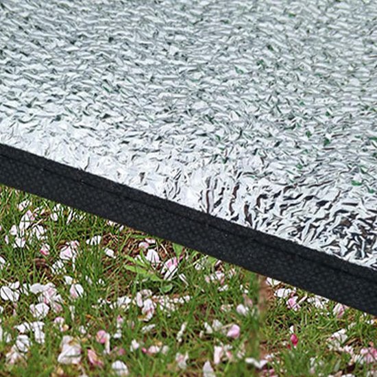 Kampeermat - Picknickmat Slaapmat - Buiten Ontspannen - Vochtwerende Aluminiumfolie - 200x200cm - Niet gespecificeerd — afbeelding 3