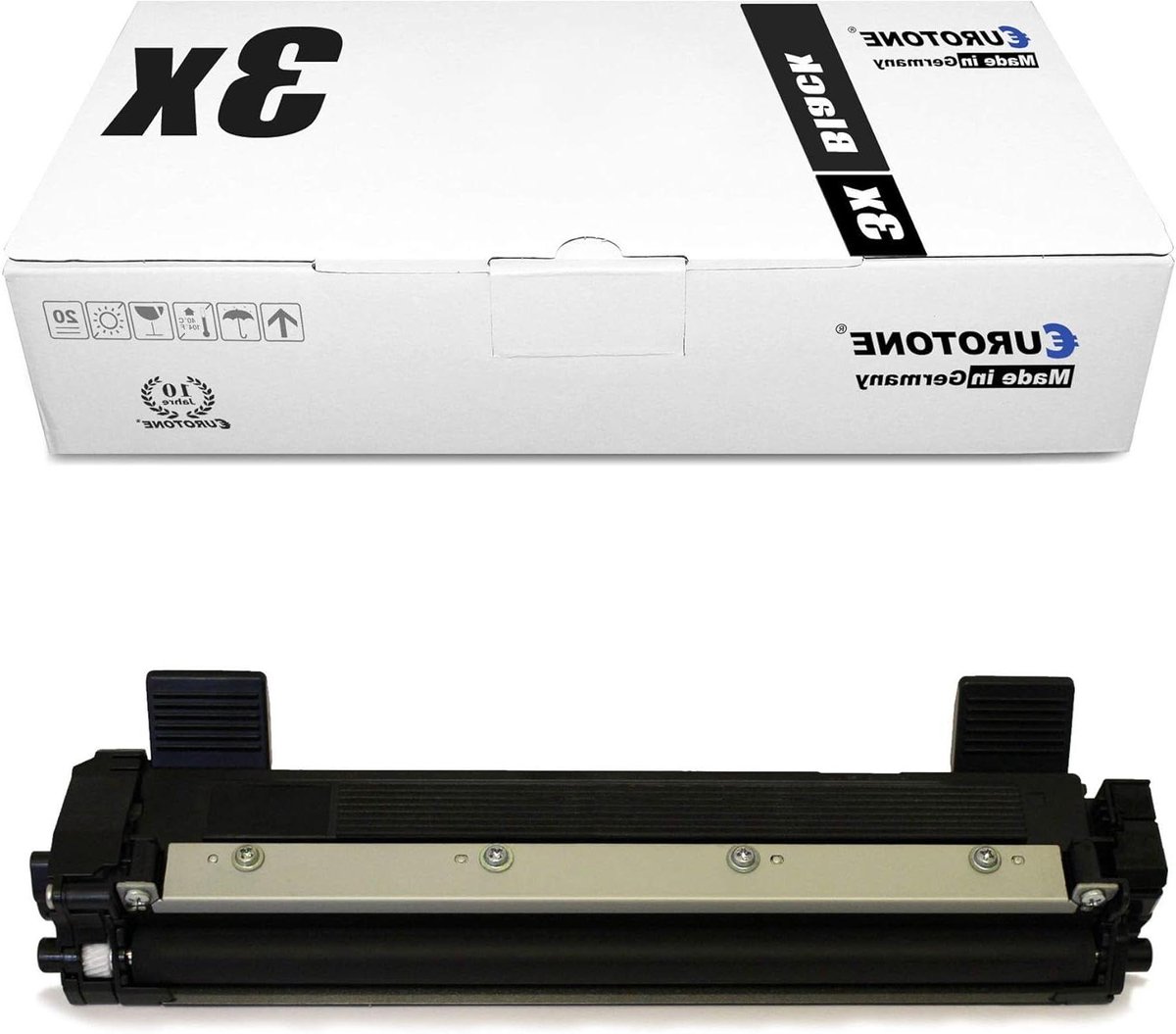 Toner Cartridges - Printer Toner Inkt Cartridge - Documenten Printen - 3 Stuks Set - 1000 Pagina's - Zwart