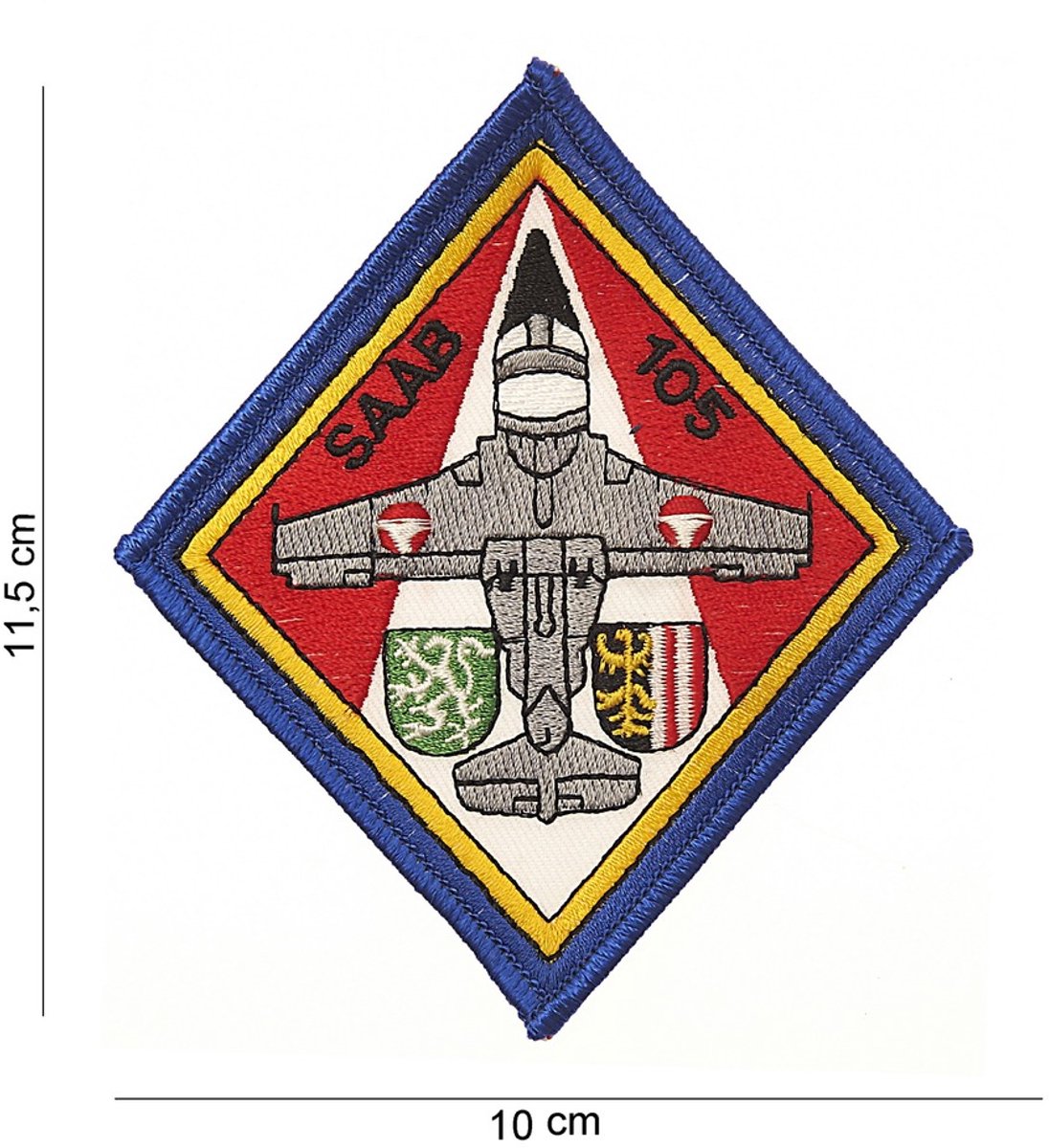 Embleem stof Saab 105