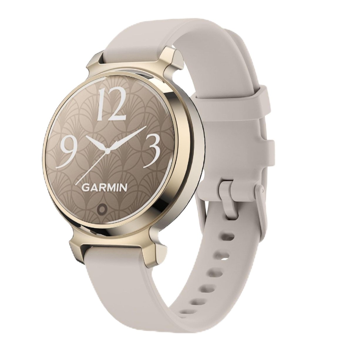 Dailygoods - Dailygoody - Zachte Siliconen Horlogeband - Ademend en Slijtvast - Perfect voor Sport en Dagelijks Gebruik - Grijs - Vervangende Band voor Garmin Lily...