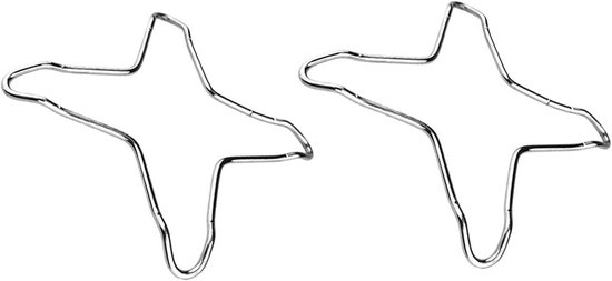 2Pcs Fornuis Rack Branders Stand Camping Ijzeren Kachel Ringen Kleine Potten Trivet Voor Keuken Koken Koken — afbeelding 5