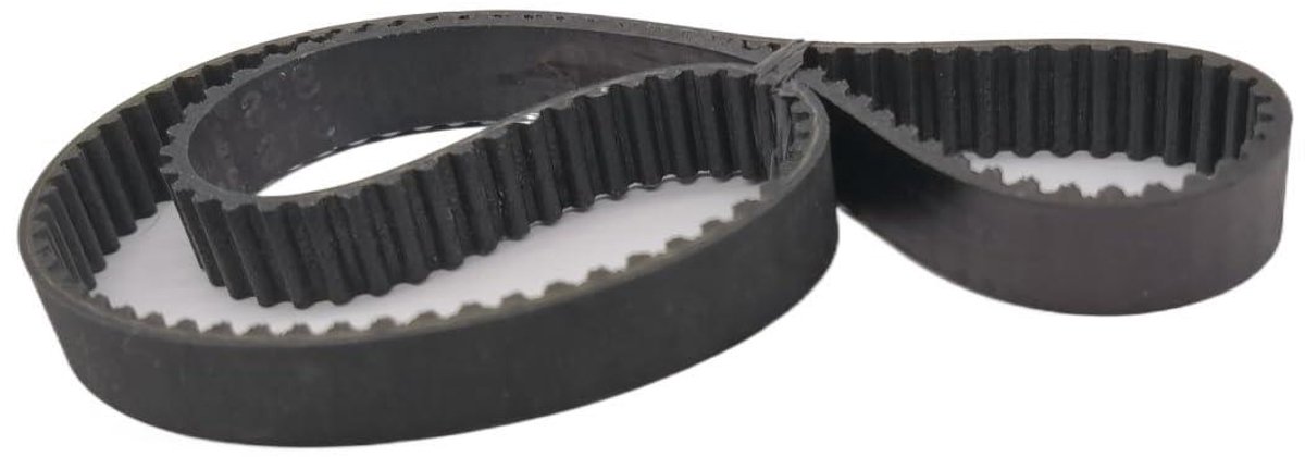 Distributieriem - Tandriem - Machine Aandrijving - Glasvezelkern - 3 mm breed - Zwart