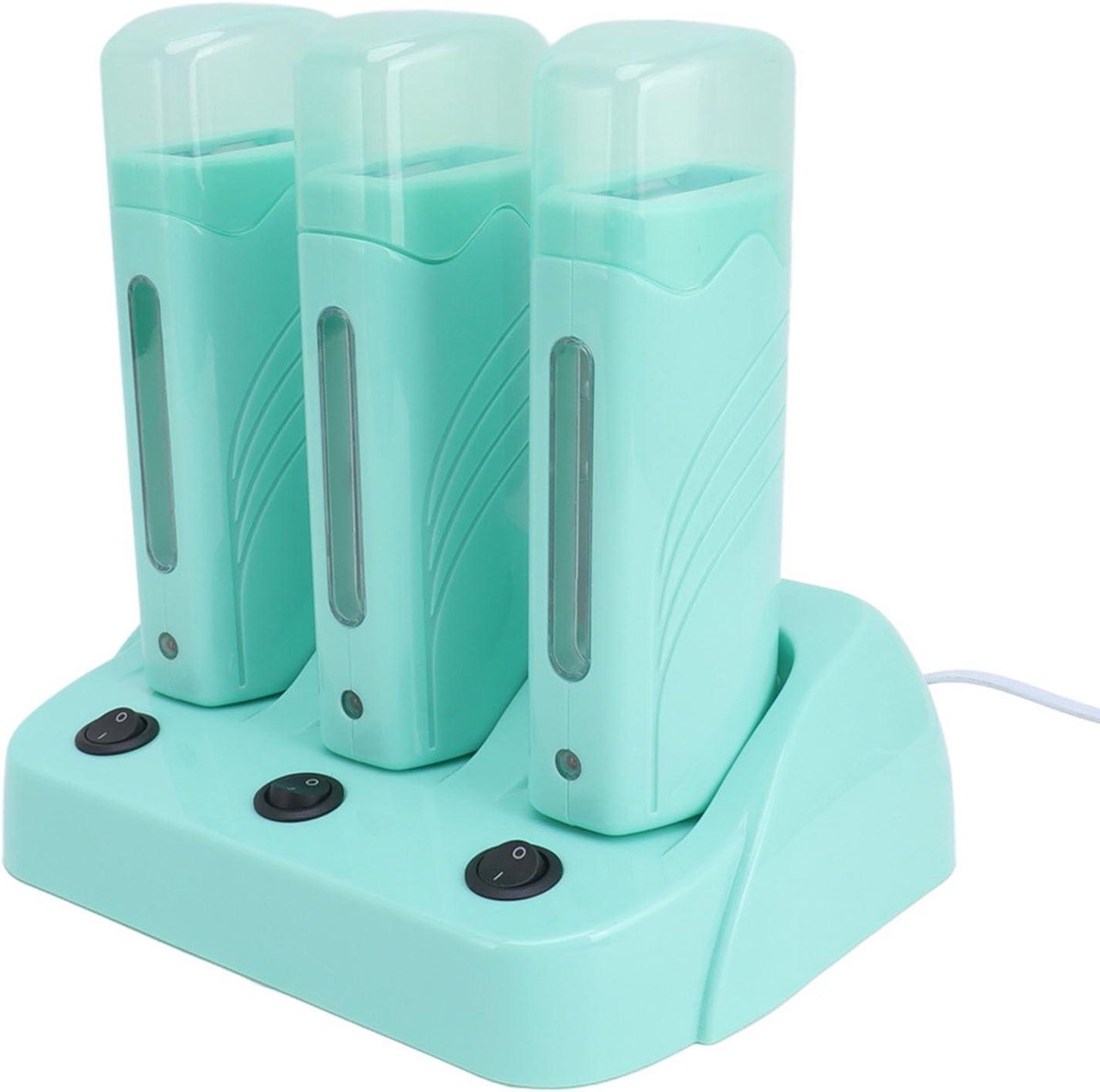 Wax Heater Set - Ontharingsapparaat - Gladde Huid - 3 Onafhankelijke Apparaten - 3 Stuks - Wit