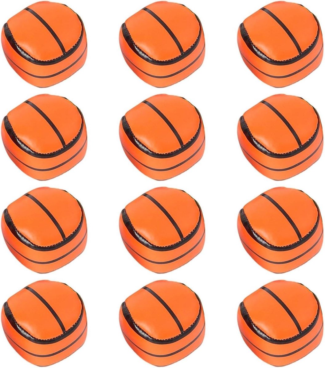 Jongleer Bonenzakjes - Oefenballen Set - Vaardigheid Trainen - Duurzaam PU Materiaal - 12 Stuks - Voetbal Basketbal