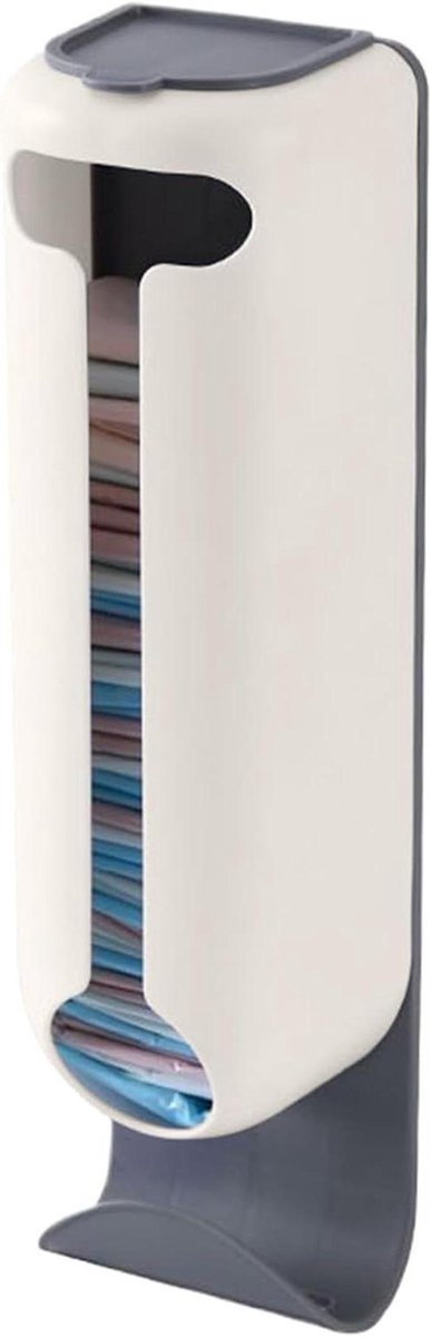 Sokkenhouder - Kleding organizer - Garderobe opruimen - Montage zonder - 10 x 11 x 10 cm - Wit