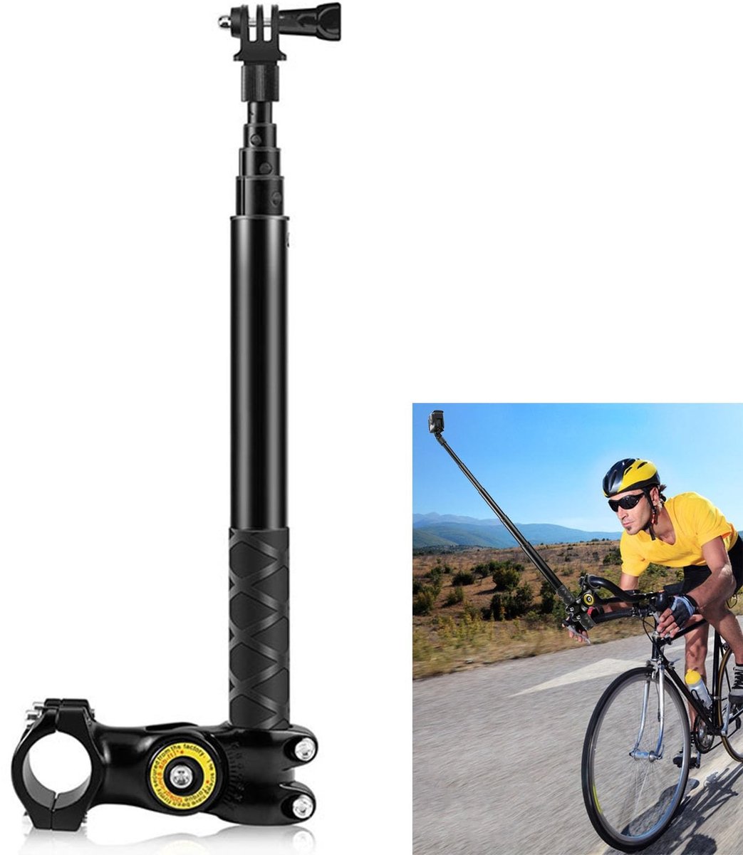 Innovra - Motorfiets Stuur Klem Mount voor Actiecamera's