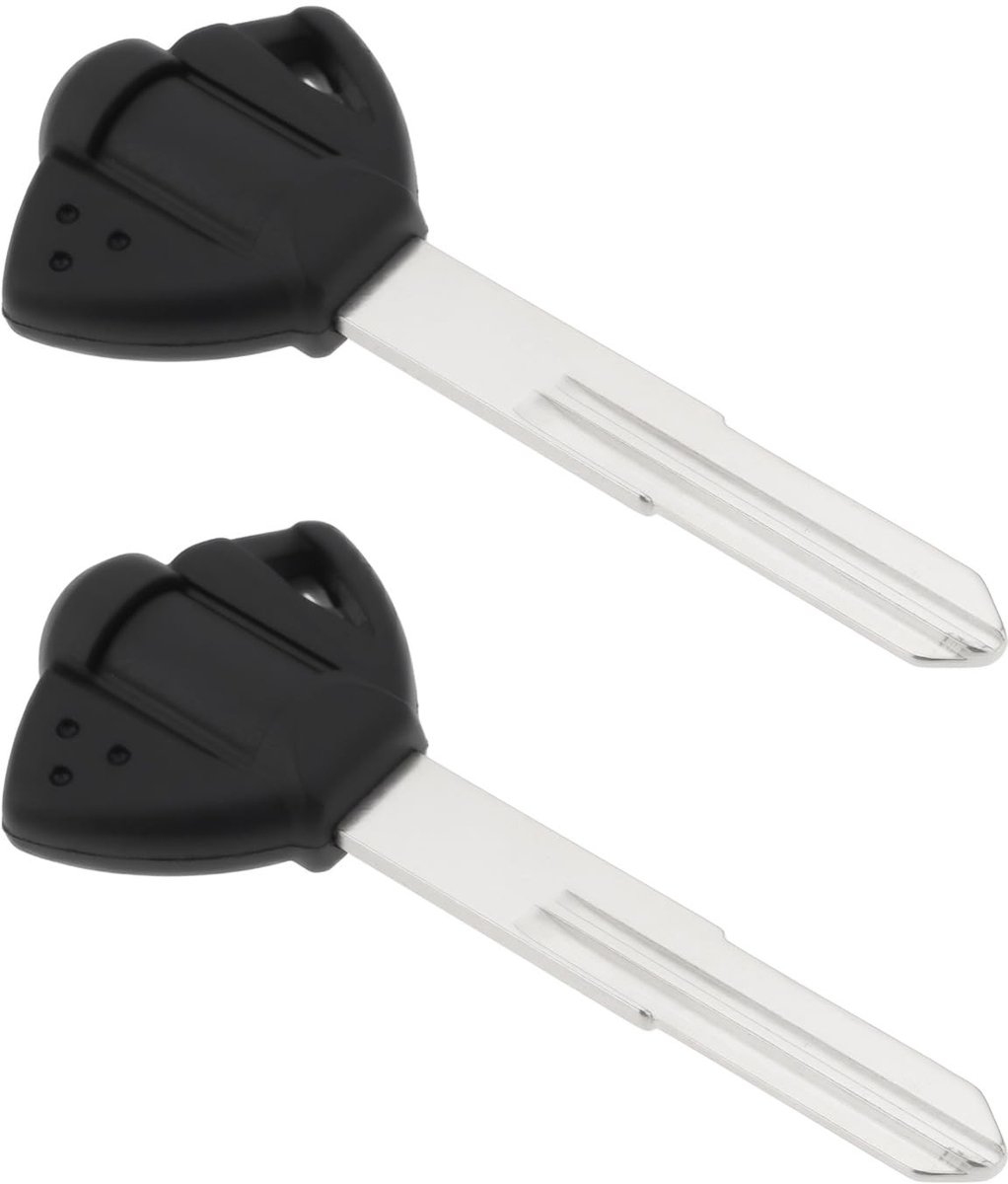 Innovra - Dailygoods - 2x Lege Motorfiets Sleutels Ongesneden Blade voor Diverse Modellen