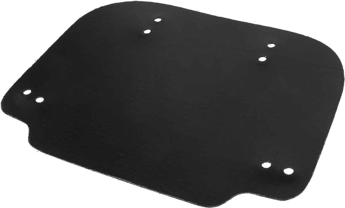 Winkelwagen Bodemplaat - Krat Basis - Boodschappen Dragen - Compact Ontwerp - 27.6 cm - Zwart