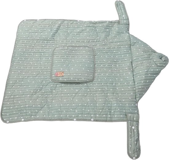 Draagzakhoes Baby - Kinderwagendeken Cape - Warm en Droog - Universeel Seizoen - 70 x 100 cm - Zwart — afbeelding 3