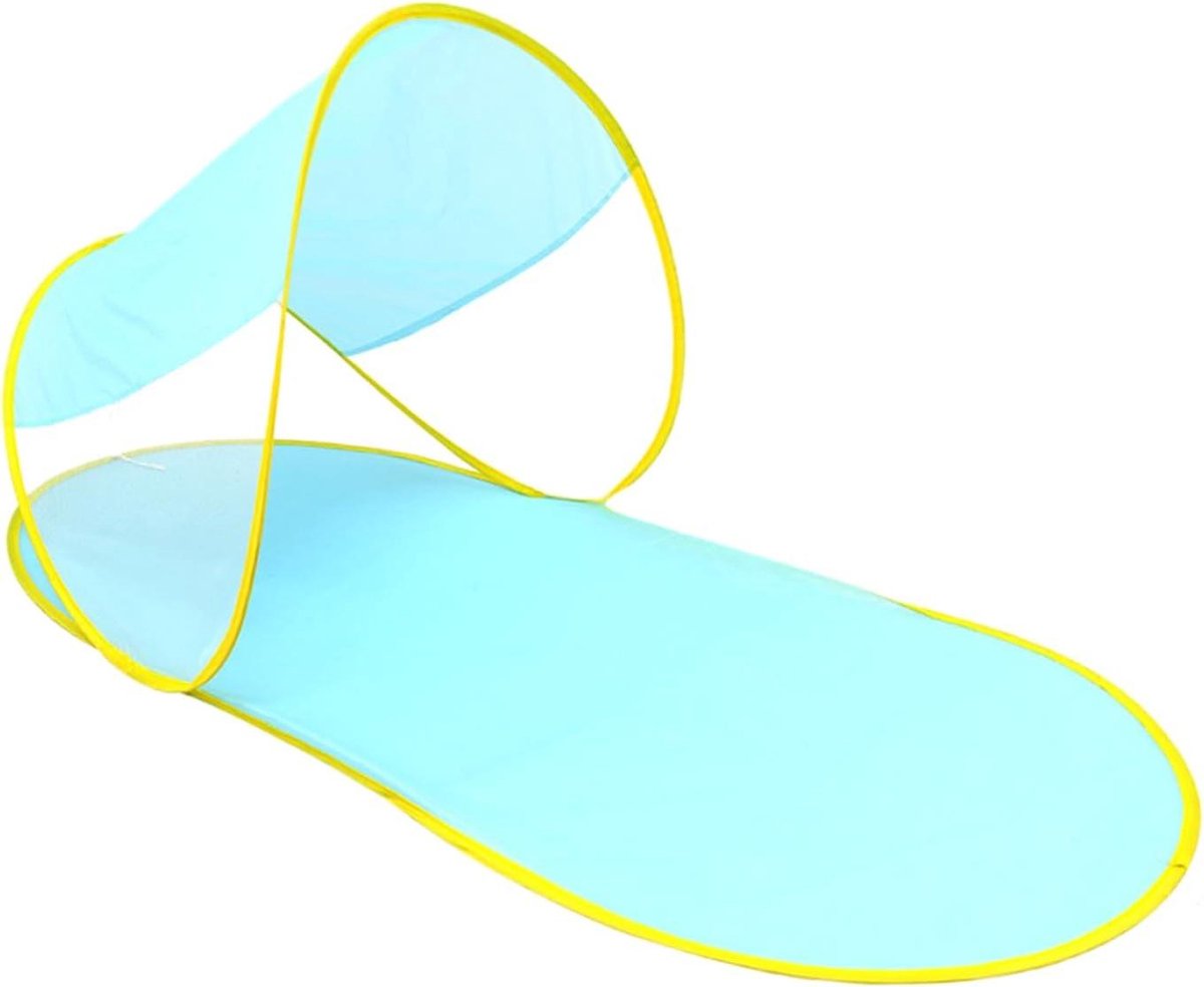 Strandtent - Zonnescherm - Outdoor activiteiten - Snelle opbouw - Voor 3-4 personen - Blauw