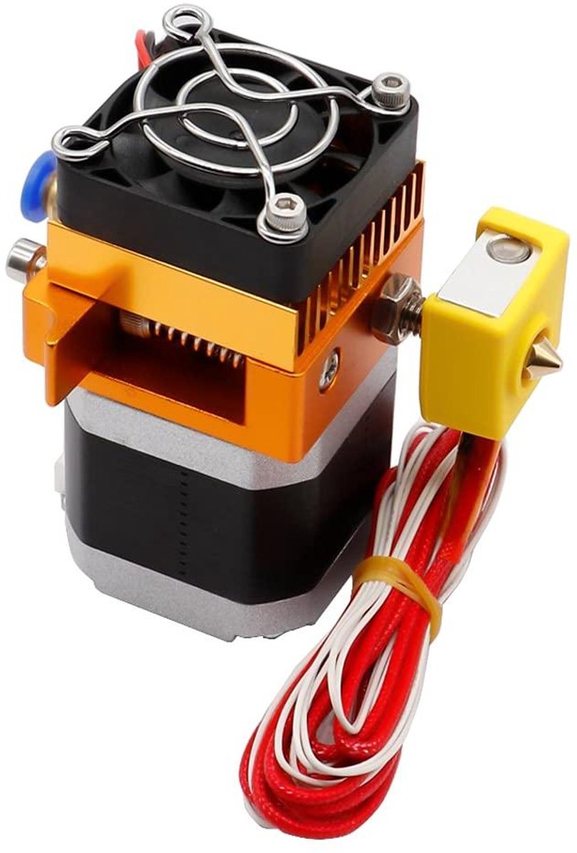 Extruder Mondstuk Kit - 3D Printer Onderdeel - 3D Printen - 04 mm Precisie - 175 mm Filament - Zilver