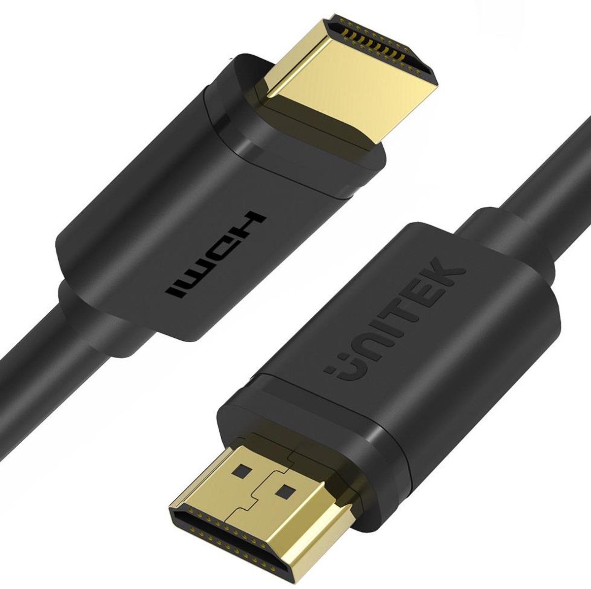 UnITEK Human friendly C11061BK-0.3M HDMI 2.0 kurzes Kabel zu 30 cm Terminals/High Speed mit Ethernet / 4K x 2K Auflosung / 19 Adern Kabel / 100% Kupfer/mehrfach geschirmt