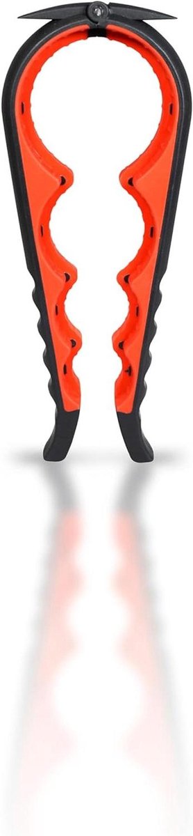 Pot Flesopener - Keukenhulp Grip - Gemakkelijk Openen - Universele Maten Haak - 5 in 1 - Grijs