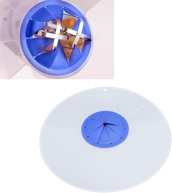 Mixer Spatdeksel - Keuken Beschermer - Schoon Bakken - Transparant Ontwerp - 30 Cm - Transparant — afbeelding 3