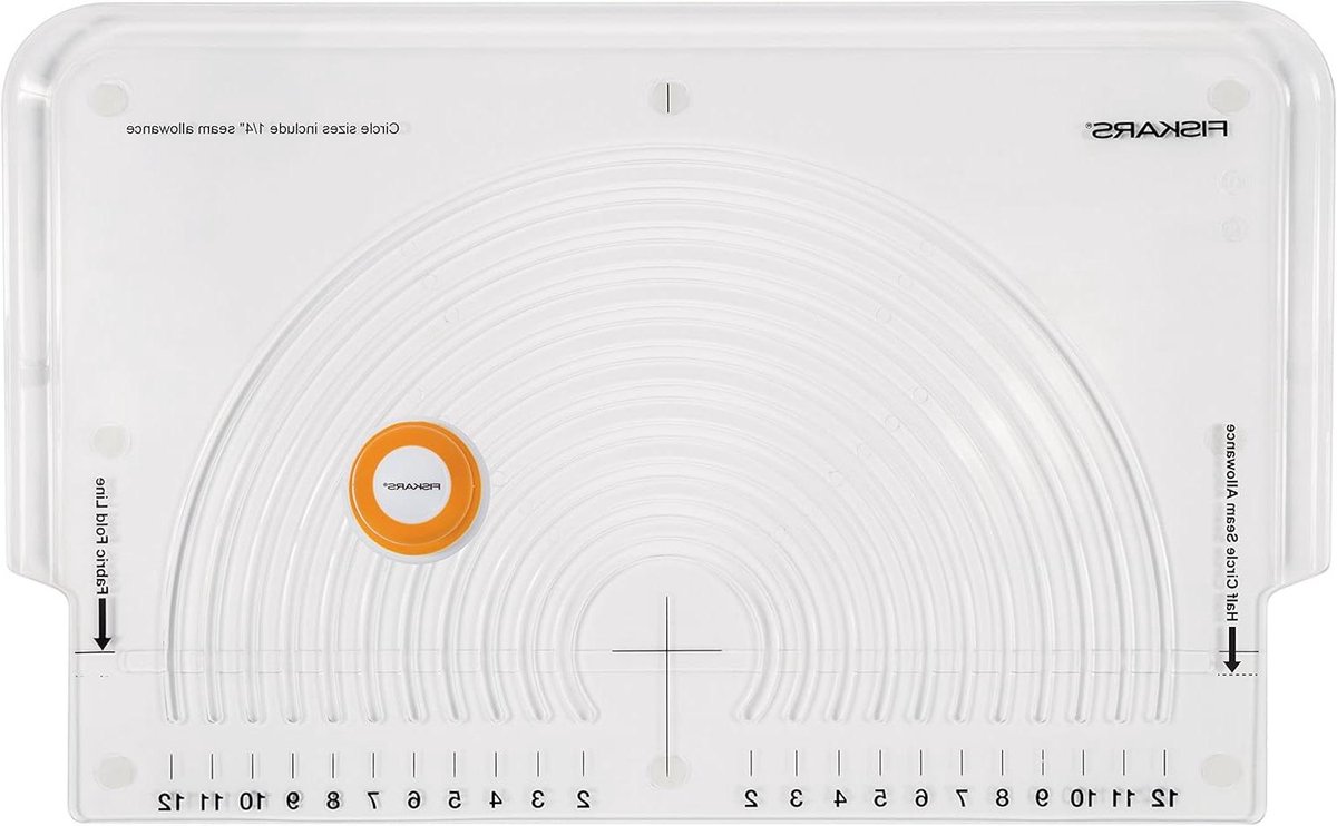 Stoffen Cirkel Snijder - Rond Snijgereedschap - Naaien en Knutselen - Verstelbare Maten - 2-30 cm - Zwart