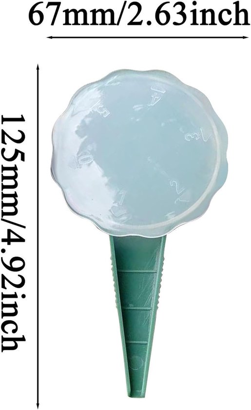 Handzaaier - Zaadstrooier - Tuin Zaaien - 5 Sproei Modi - 6.7 x 12.5 cm - Groen — afbeelding 5