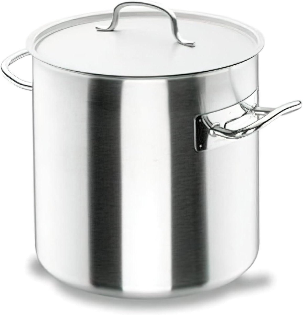 Soeppan - Voorraad Pot - Grote Porties Koken - Thermodifuser Bodem - 45 cm Diameter - Zilver