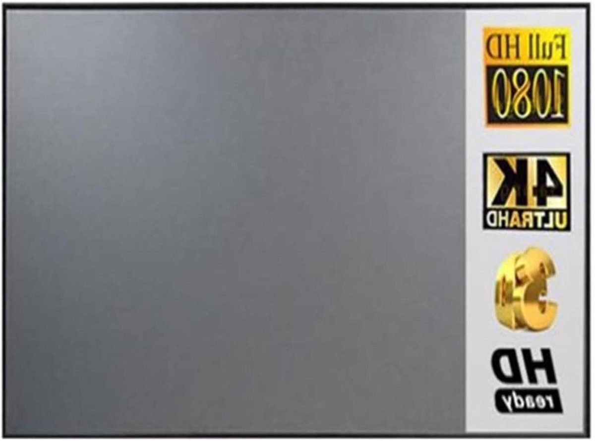 Projectiescherm - Beamer scherm - Thuisbioscoop Creëren - Anti-Licht Effect - 120 Inch - Wit