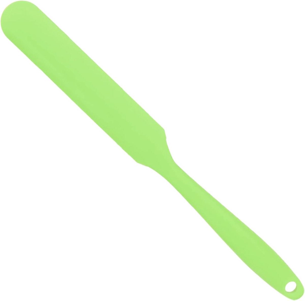 Siliconen Wax Spatel - Ontharingsapplicator Schraper - Huidverzorging Thuis - Hittebestendig Siliconen - 24 x 2 cm - Groente