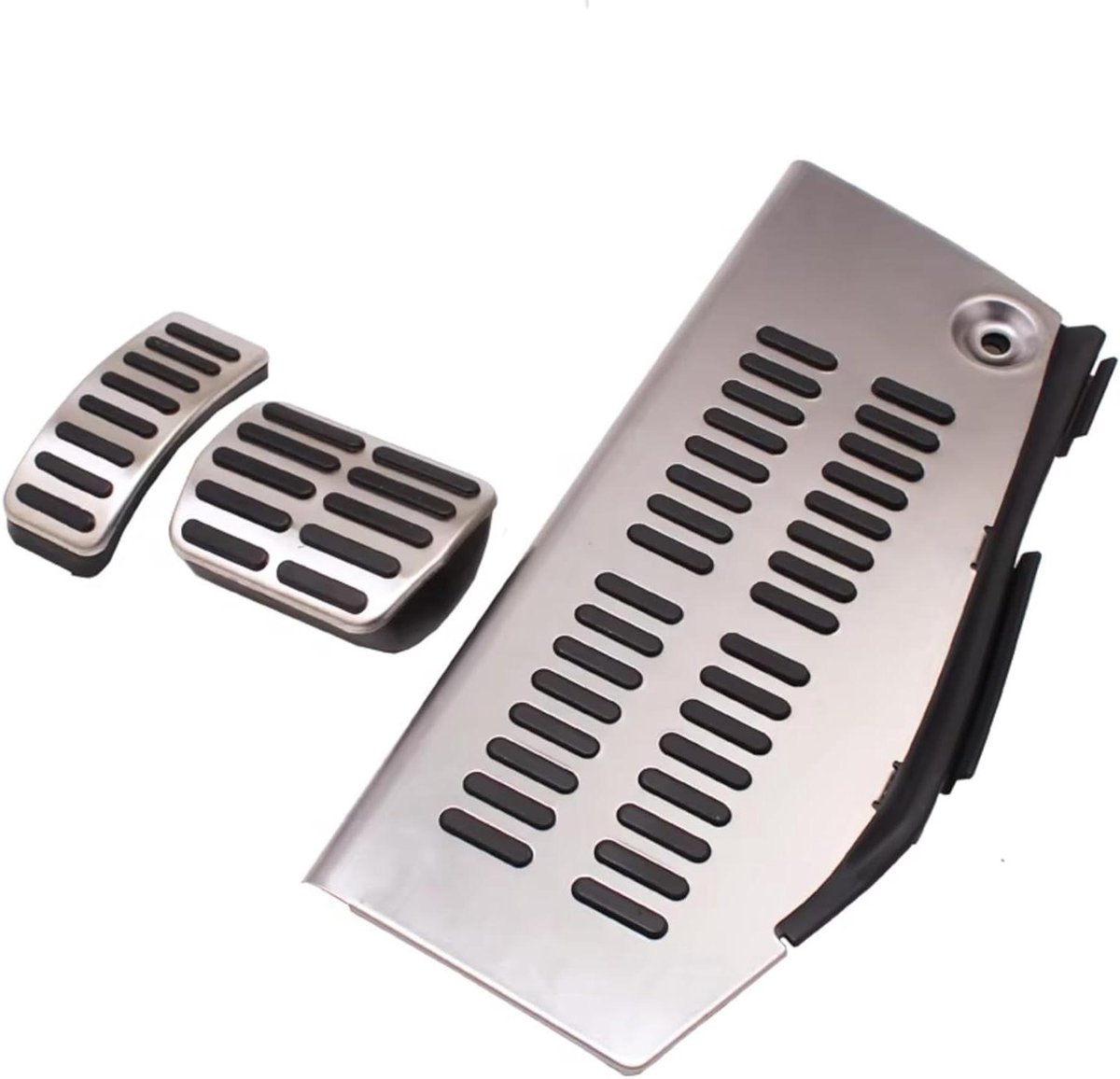 Pedaalhoezen Auto - Rem Gas - Verbeterde Grip - Antislip Ontwerp - Set van 2 - Aluminium