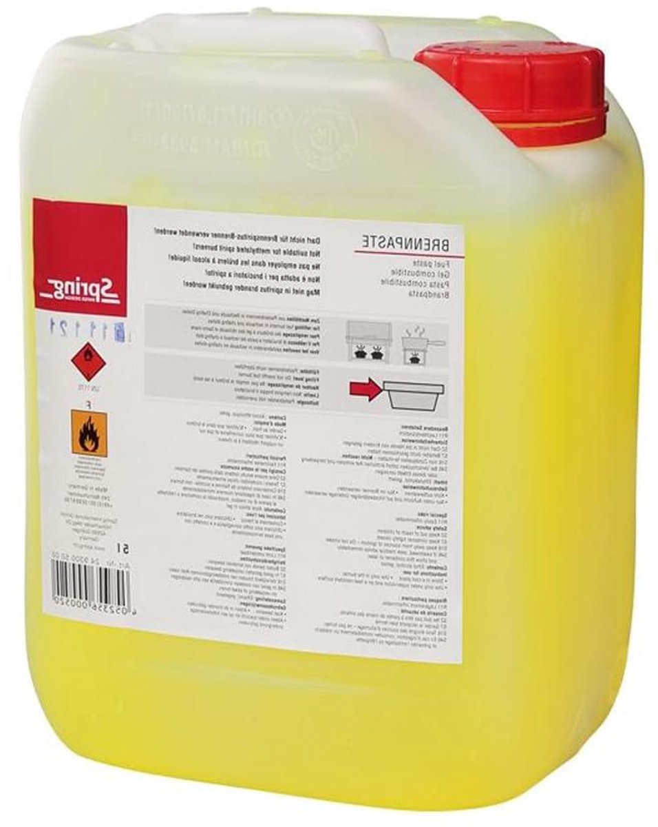 Brandpasta Kan - Warmhoudbak - Buffet Warm Houden - Grote Capaciteit - 5 Liter - Zilver