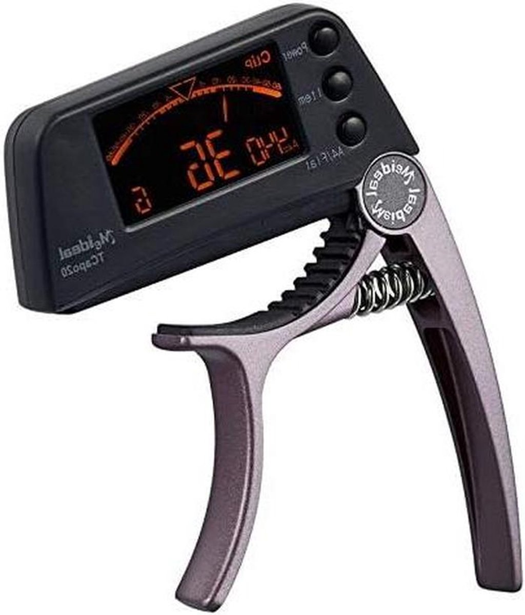 Gitaar Capodaster - Capo Tuner - Muziek Instrumenten - LCD Scherm - N.v.t. - Zwart
