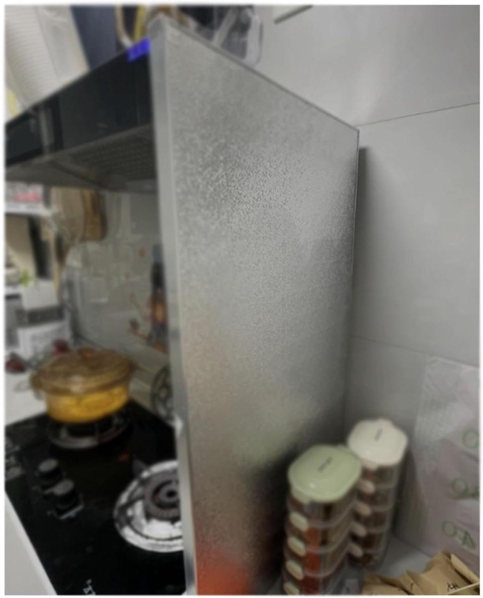 Magnetisch Hitteschild - Keukenbeschermer - Koken - Hittebestendig - 43x24 cm - Zilver
