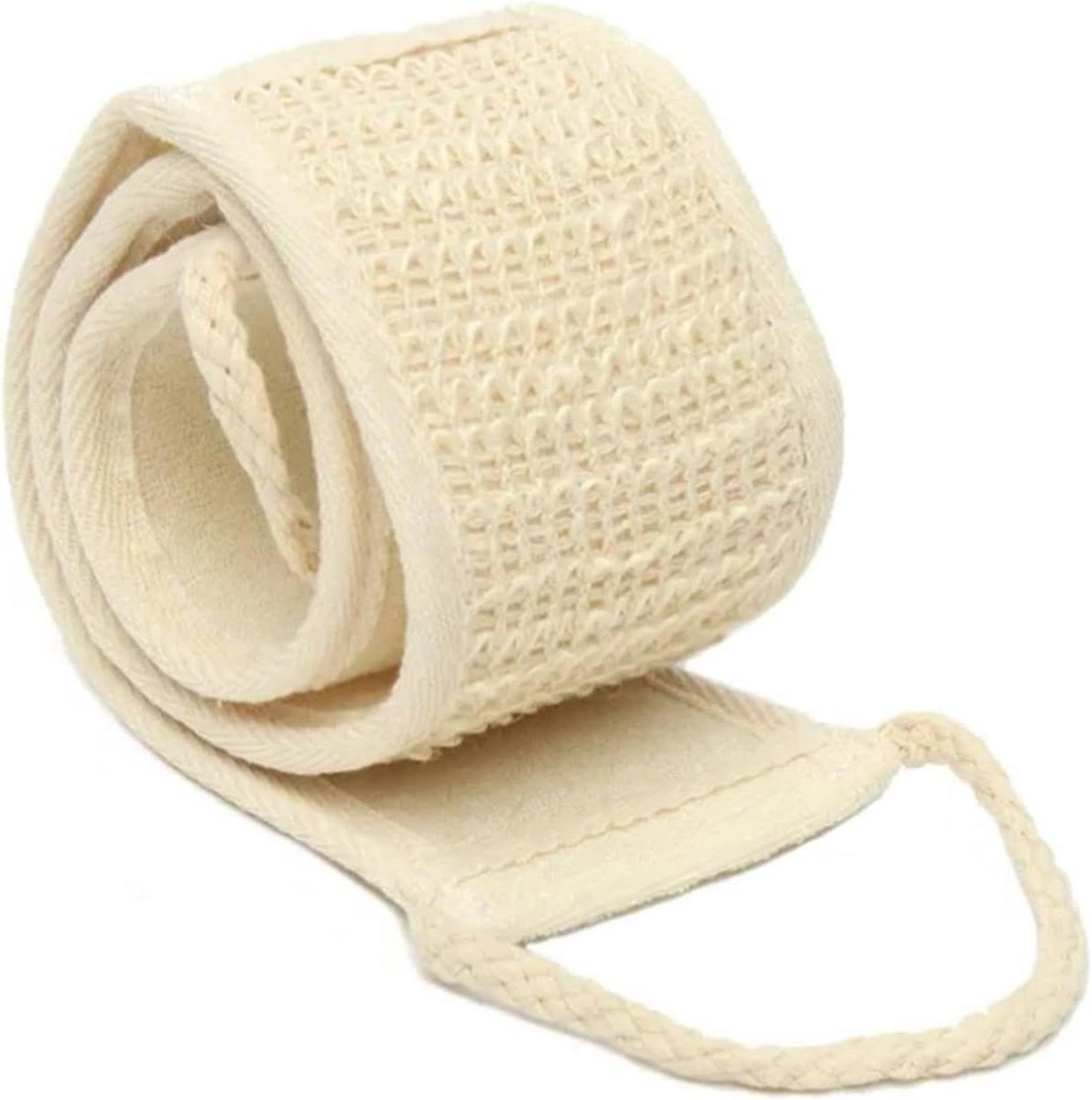 Bad Spons Set - Douche Scrubber - Huid Reiniging - Natuurlijk Materiaal - 5 Stuks - Beige
