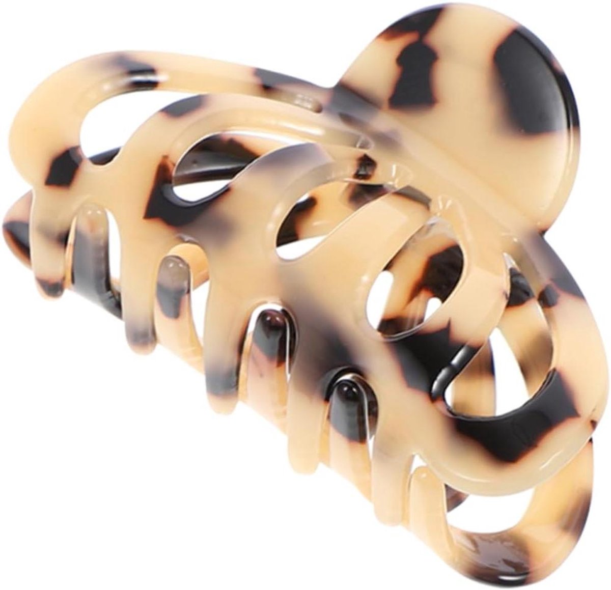 Haarclip Acetaat - Haarklem Klem - Dagelijks Gebruik - Voor Dik Haar - 7.2cm - Kareltpad