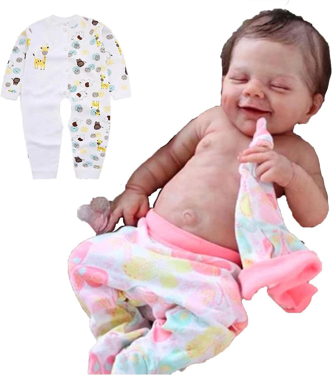 Pasgeboren Poppen - Handgemaakte Baby - Kinderspeelgoed - Zacht Siliconen - 19 Stuks - Jongens