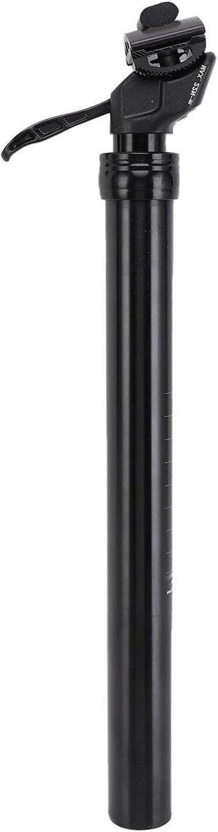 Verende Zadelpen - Dropper Zadelpen - Comfortabel Fietsen - Handmatige Bediening - 309 mm 170 mm - Zwart